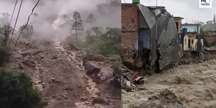 Barkot Cloud Burst 17 Workers Missing Rescue Operation Continues | Barkot Cloud Burst: Clouds broke in Barkot, 17 laborers missing, rescue operation continues | News Track in Hindi
