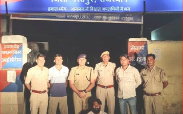 Bharatpur police success: Sadar Bayana police arrested chief killer, total 7 arrests so far
