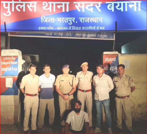 Bharatpur police success: Sadar Bayana police arrested chief killer, total 7 arrests so far