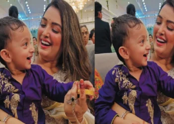 Bhojpuri Actress Amrapali Dubey: Amrapali Dubey is a children's favorite aunt, these pictures of actress are evidence
