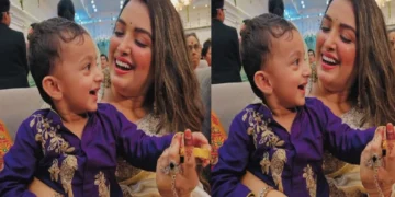 Bhojpuri Actress Amrapali Dubey: Amrapali Dubey is a children's favorite aunt, these pictures of actress are evidence