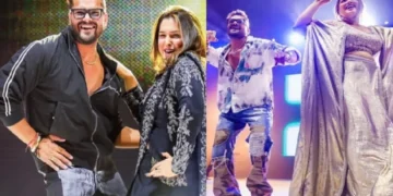 Bhojpuri shown in Qatar, Amrapali Dubey and Khesari Yadav colored color