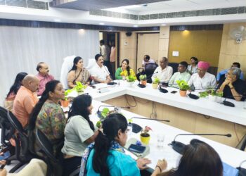 Campaign to make pink city yogamay once again, Mayor Dr. Soumya Gurjar meeting with Yogacharyas