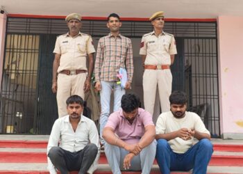 Chemical stealing gang from tankers on highway exposed, three accused arrested