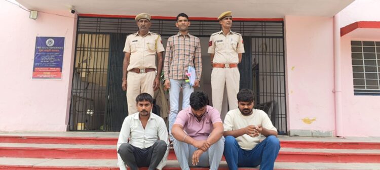 Chemical stealing gang from tankers on highway exposed, three accused arrested
