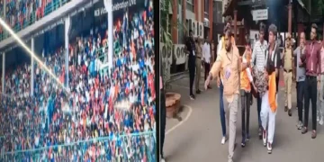 Chinnaswamy Stadium Stampede: People were dying outside, there was a celebration inside, the video of the police lathicharge came out outside the Chinnaswamy Stadium, the video was dying outseide, the celebrations were going on inside, video of police lathicharge outside Surfaced