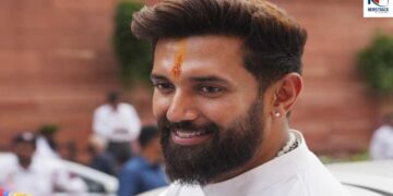 Chirag Paswan | Bihar Assembly Election 2025 | Bihar Assembly Election | NDA | BJP | Bihar Chunav | Bihar Chunav 2025 | Bihar Seat Sharing Formula | NDA Seat Sharing Formula | Newstrack | Will Chirag Paswan turn water on NDA formula? This will not make a matter of less seats. News Track in Hindi