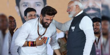 Chirag Paswan Face of Bihar CM Ljp Deal with BJP to Win Bihar Nda Seats Distribution for Election | Nitish Kumar | Bihar Politics | Big comment on BJP! Chirag Paswan defeated Chief Minister or BJP in Bihar; Deal kept | News Track in Hindi