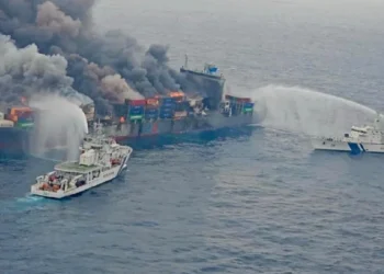 Container Ship MV Wan Hai 503 Fire: Chinese Embassy spokesman U Jing expressed gratitude to Indian Navy and Coast Guard, Chinese Embassy spokesperson yu jing expressed Gratitude to the Indian Navy and Coast Guard