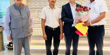 Cooperative leader Amera meets NABARD DMD to improve cooperative credit system