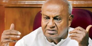 Deve Gowda condemns allegations of corruption against Kumaraswamy, supported Prime Minister