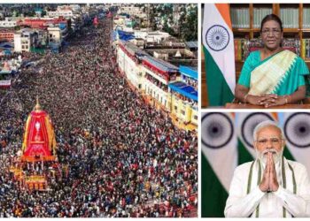 Devotees gathered in Puri when Lord Jagannath Rath Yatra started, PM Modi-President Murmu wishes