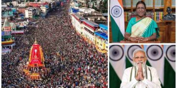 Devotees gathered in Puri when Lord Jagannath Rath Yatra started, PM Modi-President Murmu wishes