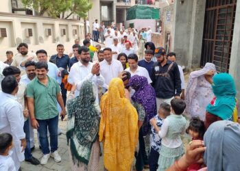 Digvijay Chautala, who went on a tour of the state, starts a strong start of 'Yuva Jodo Abhiyan' from Kaithal