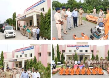 Disaster management prompt: SDRF jawans ready for flooding, target to save lives