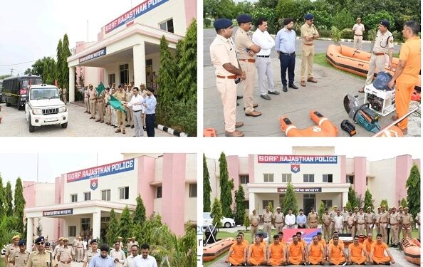 Disaster management prompt: SDRF jawans ready for flooding, target to save lives