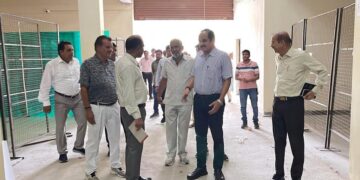 District Election Officer conducted quarterly inspection of EVM Warehouse