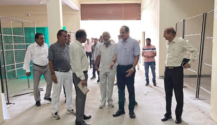 District Election Officer conducted quarterly inspection of EVM Warehouse