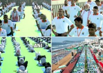 Earth, from the sea to the Himalayas, the posture of yoga, India gave a big message to the world