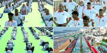 Earth, from the sea to the Himalayas, the posture of yoga, India gave a big message to the world