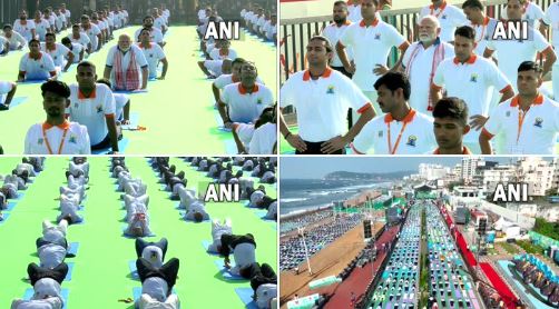 Earth, from the sea to the Himalayas, the posture of yoga, India gave a big message to the world