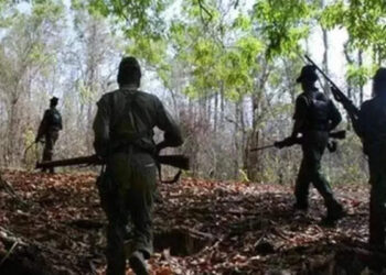 Encounter with Naxalites in Kanker, Chhattisgarh, a woman Naxalite killed
