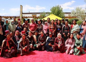 Finance Minister Nirmala Sitharaman meets women entrepreneurs in Ladakh