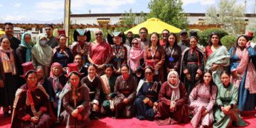 Finance Minister Nirmala Sitharaman meets women entrepreneurs in Ladakh