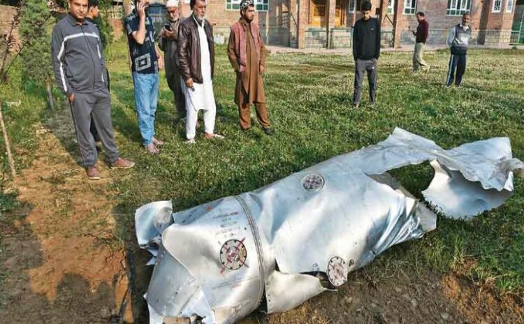 From the front of Kashmir: the scene of destruction