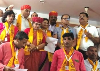Gaur president, Ojha will be the executive president in the election of the state executive of the Indian Consumer Confederation