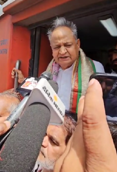 Gehlot attacked Bhajanlal government: said- Law and order criminals, Chief Minister change priorities