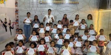 Grand Summer Camp's colorful closing, more than 100 children participated