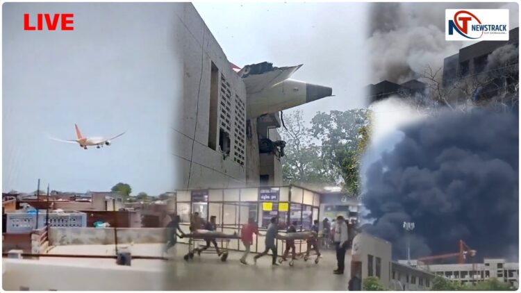 Gujarat Plane Crash | Ahmedabad Plane Crash | Plane Crash in India | Air India Plane Crash Ahmedabad | , Ahmedabad Plane Crash: Flight to the floor, suddenly collided and changed into smoke's hub; Out of 242 passengers, 133 bodies were removed. News Track in Hindi