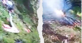 Helicopter crash on Kedarnath road: CM Dhami expressed grief, relief and rescue operations