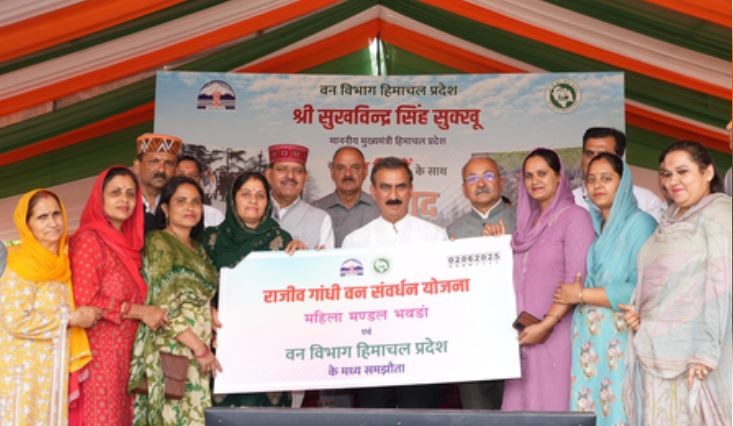 Himachal: CM Sukhu took part in the forest friend dialogue program in Hamirpur