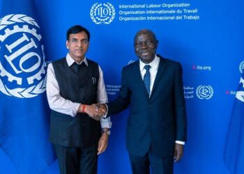 ILO gave India second rank in the world for social security coverage