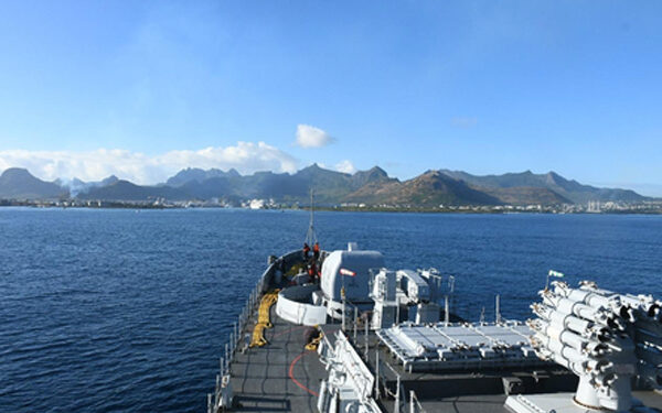 INS Tegh completed Economic Zone in Mauritius