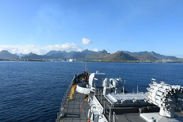 INS Tegh completed Economic Zone in Mauritius
