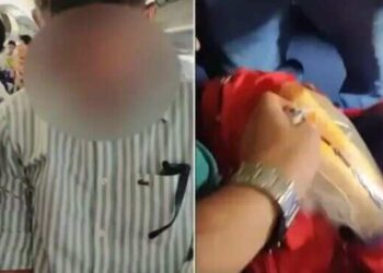 In flight, passenger stole life jacket, camera captured action, created a ruckus on social media