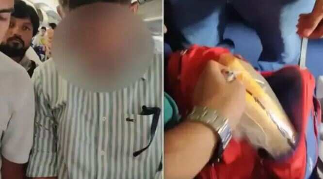 In flight, passenger stole life jacket, camera captured action, created a ruckus on social media