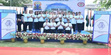 Indian Coast Guard celebrated Yoga Day as a healthy lifestyle to deal with physical-mental stress