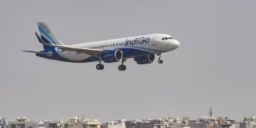 Indigo pilot sent a medium signal, emergency landing due to low fuel