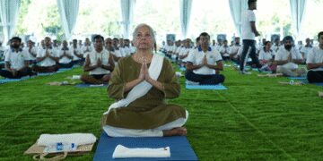 International Yoga Day 2025: This year's theme lies in the philosophy of 'Survey Santu Niramaya'