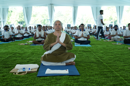 International Yoga Day 2025: This year's theme lies in the philosophy of 'Survey Santu Niramaya'