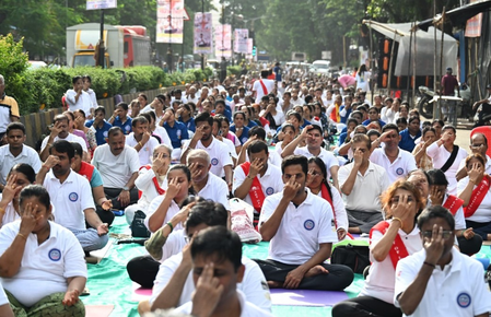 International Yoga Day 2025: Yoga enthusiasm in South India, leaders and citizens participated