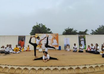 International Yoga Day: A unique confluence of yoga and devotion in secret Vrindavan Dham