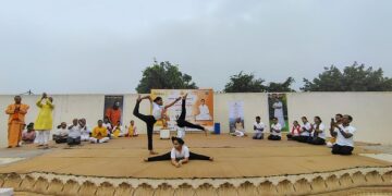 International Yoga Day: A unique confluence of yoga and devotion in secret Vrindavan Dham