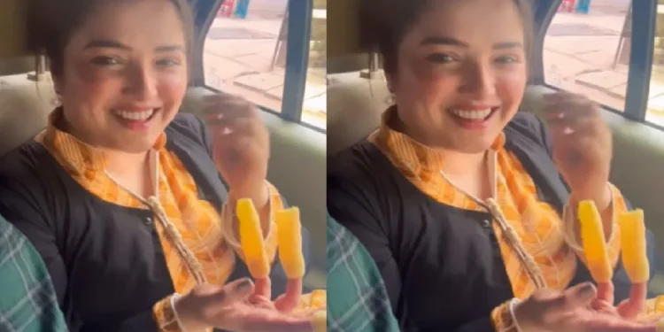 Ishtiaq Sheikh shared a special video of Amrapali Dubey, said- the girl is her Munni ...