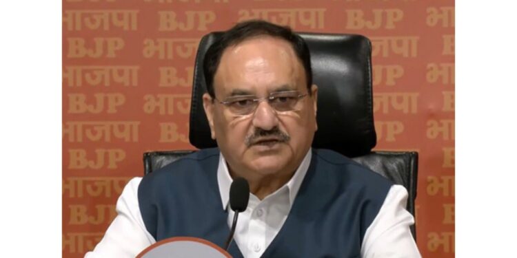 JP Nadda appreciated PM Modi on the completion of 11 years of BJP government, "PM changed the political culture of the country and took adventure"