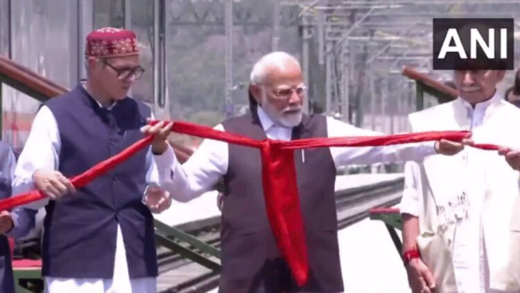 Jammu and Kashmir: PM Modi inaugurated the world's highest railway bridge over Chenab and Fix River in Reasi